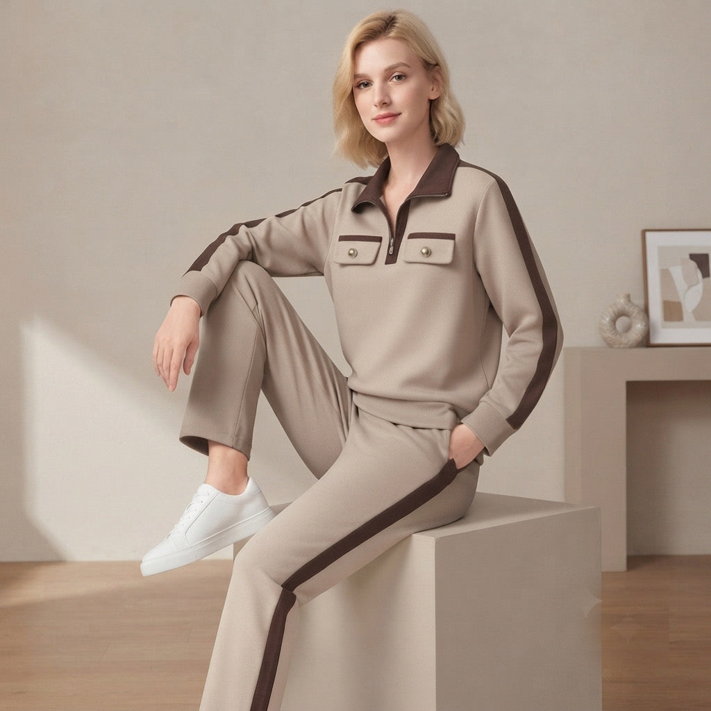 Ensemble Sporty Chic – Élégance Modern & Confort Absolu