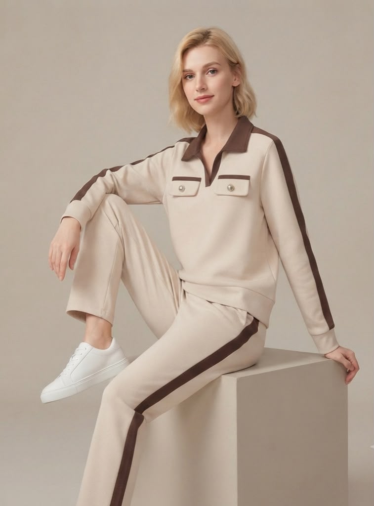 Ensemble Sporty Chic – Élégance Modern & Confort Absolu