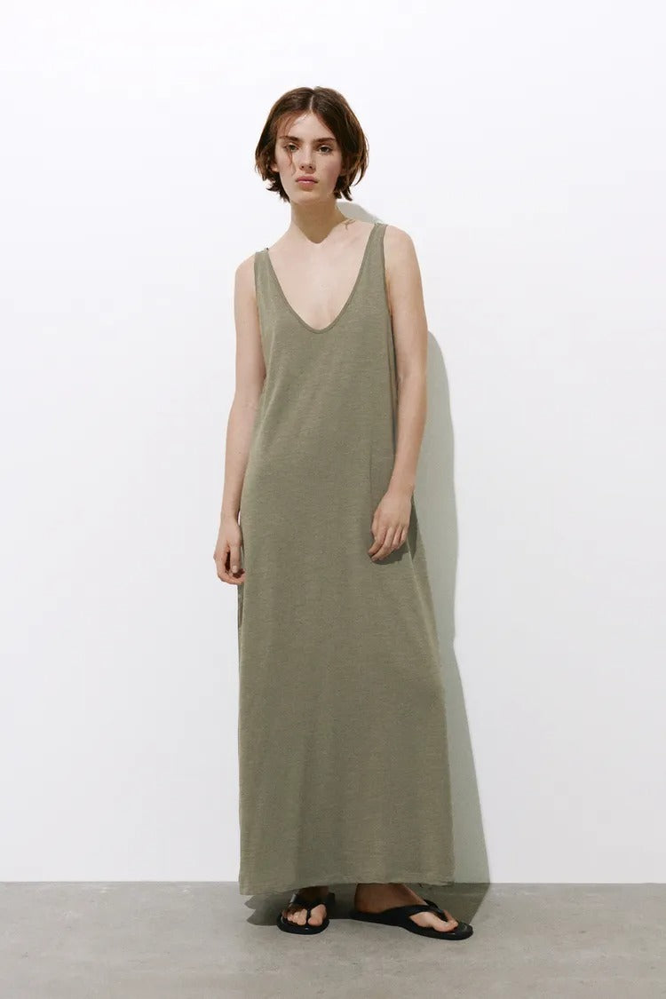 Aria VBS™ | Robe Longue Fluide & Évasée Style Estival