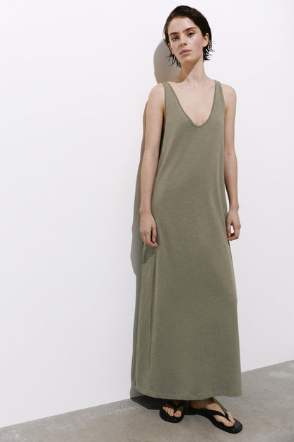 Aria VBS™ | Robe Longue Fluide & Évasée Style Estival